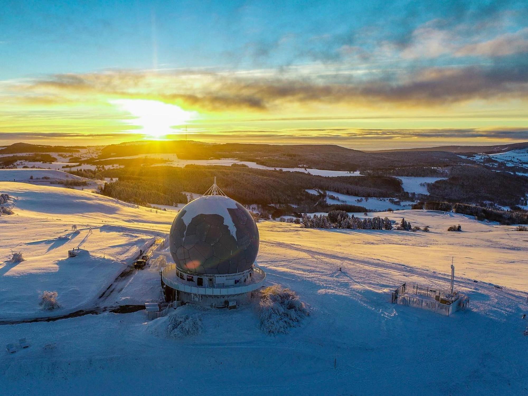 Berghotel Deutscher Flieger Wasserkuppe Ґерсфельд Екстер'єр фото