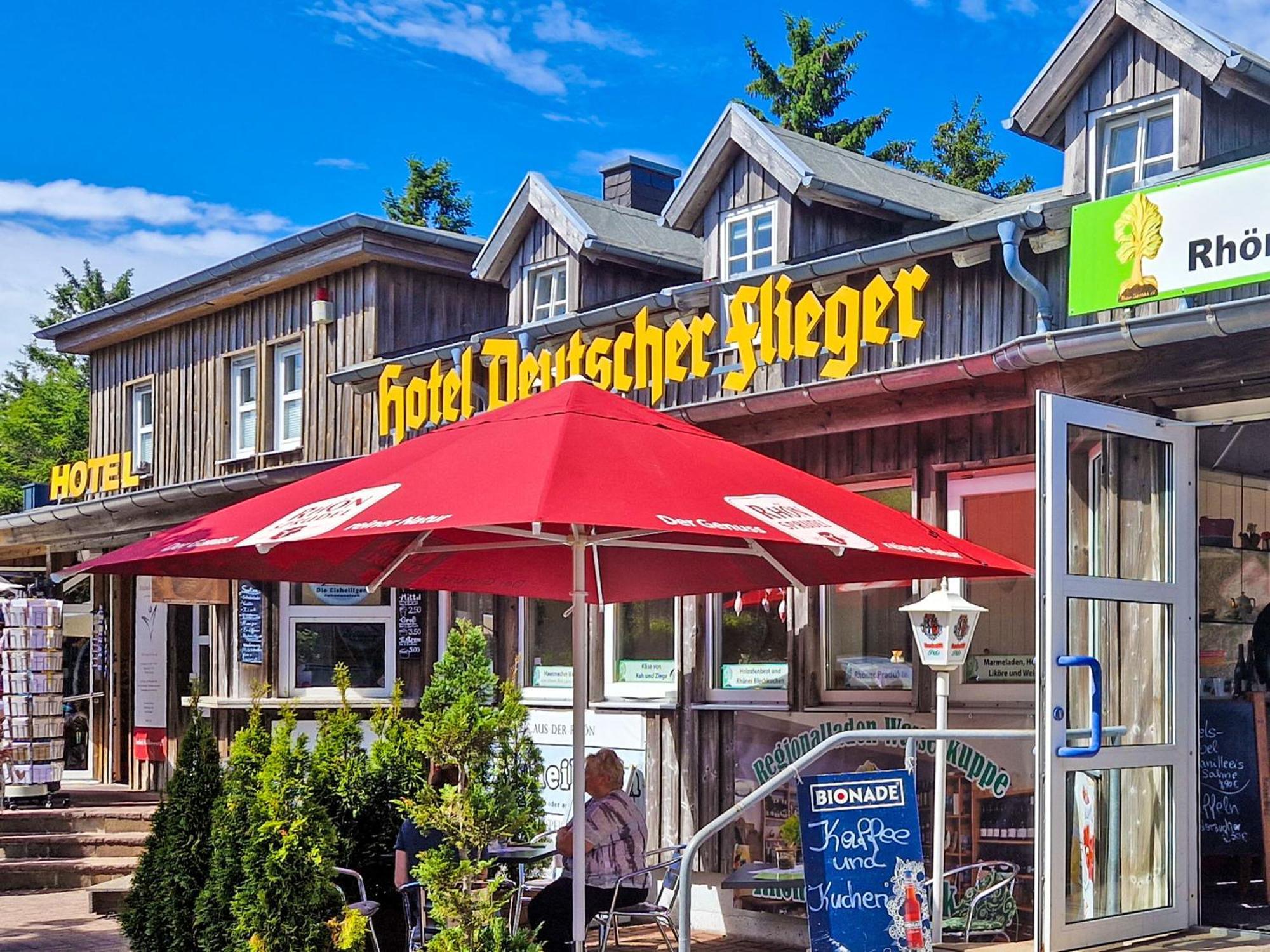Berghotel Deutscher Flieger Wasserkuppe Ґерсфельд Екстер'єр фото